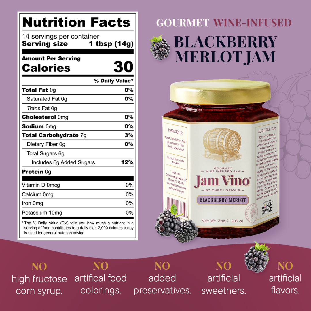 Blackberry Merlot Jam