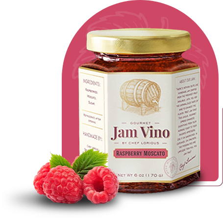 Raspberry Moscato Jam
