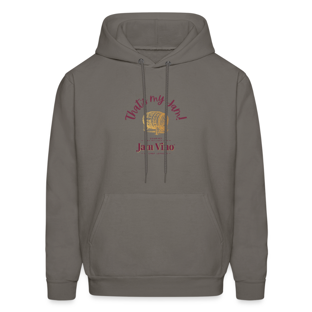 Jam Vino “That’s My Jam” Hoodie – Unisex Cozy Fleece Sweatshirt - asphalt gray