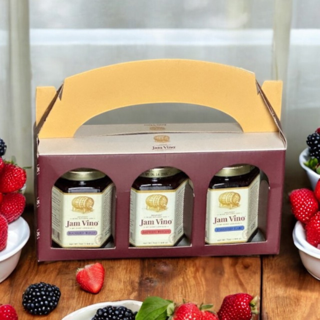 Jam Vino Deluxe Gift Set