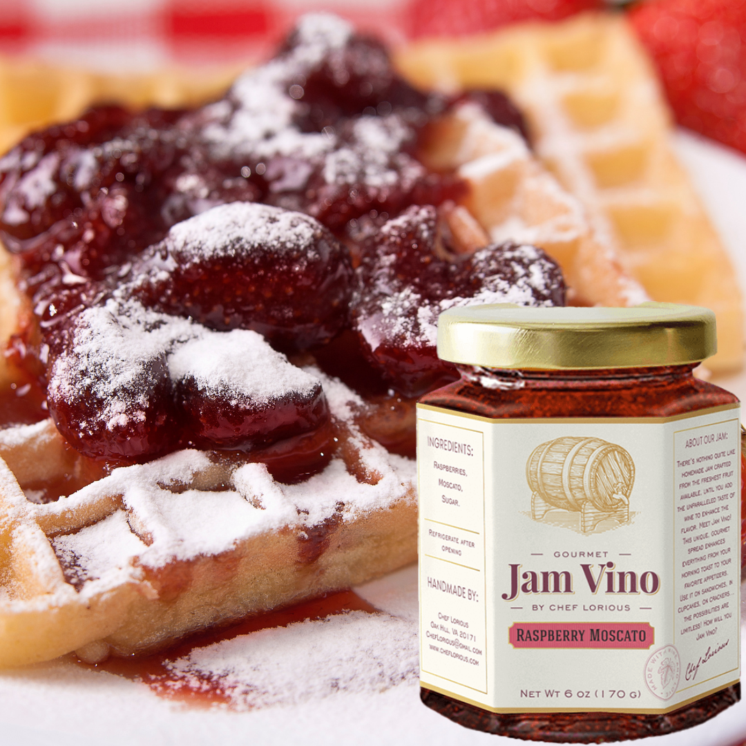 Raspberry Moscato Jam