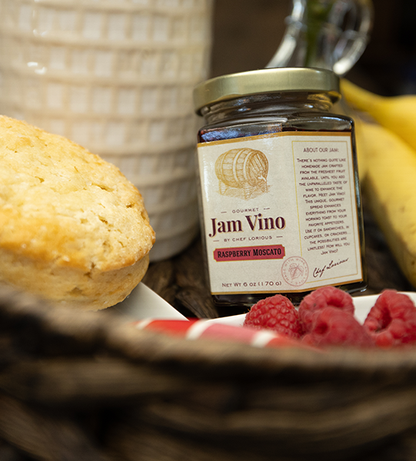 Raspberry Moscato Jam