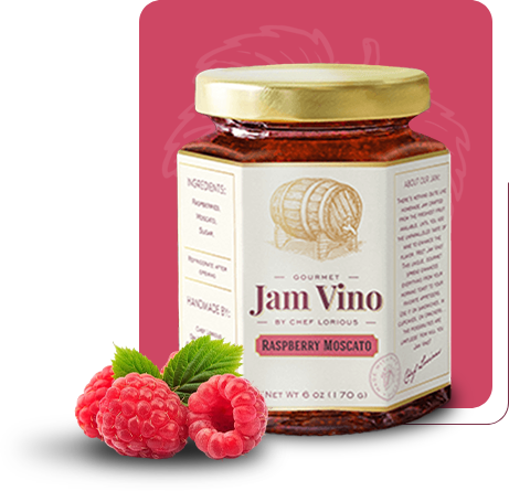 Raspberry Moscato Jam