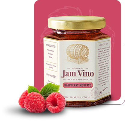 Raspberry Moscato Jam